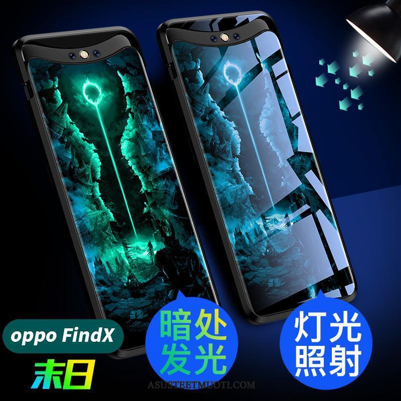 Oppo Find X Kuoret All Inclusive Lasi Kuori Ultra Ohut