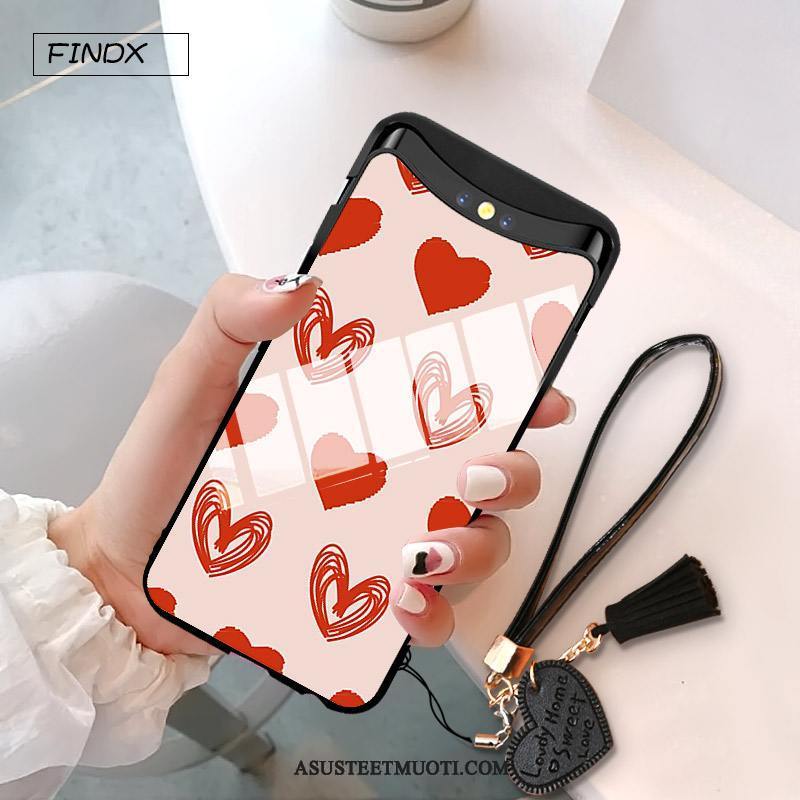 Oppo Find X Kuoret Kuori Kotelo Murtumaton Graffiti Rakkaus