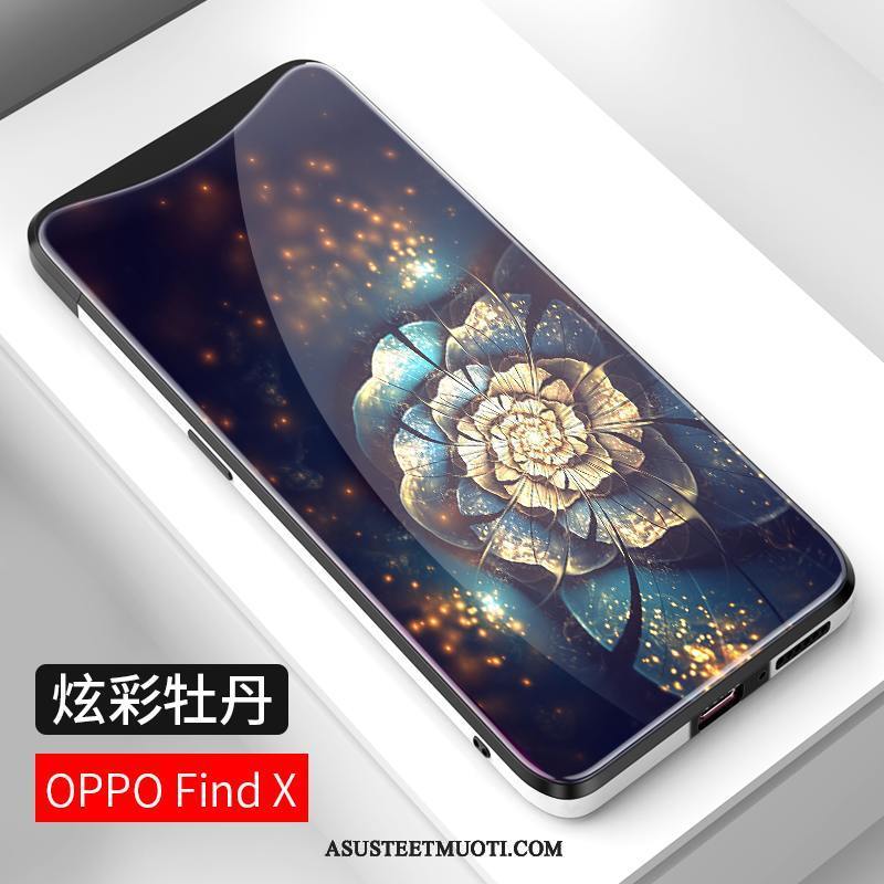 Oppo Find X Kuoret Lasi Musta Suojaus Luova Puhelimen