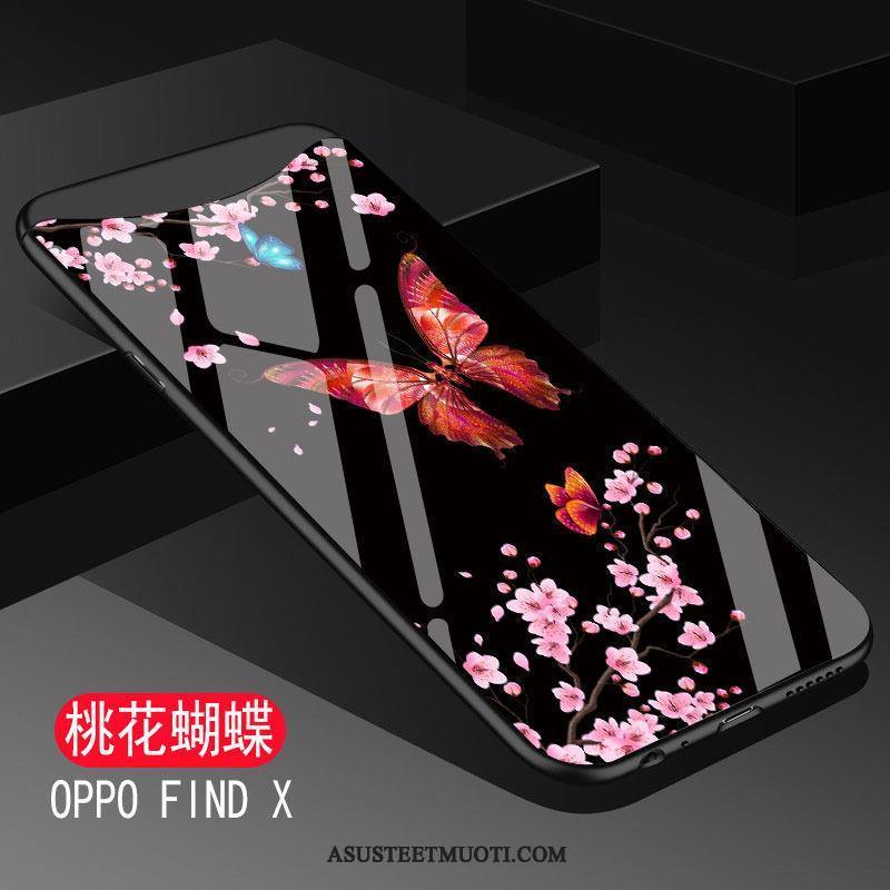 Oppo Find X Kuori Kuoret Suojaus Pehmeä Neste Puhelimen Silikoni All Inclusive