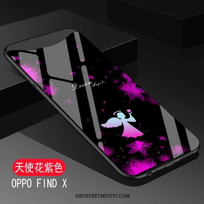 Oppo Find X Kuori Kuoret Suojaus Pehmeä Neste Puhelimen Silikoni All Inclusive