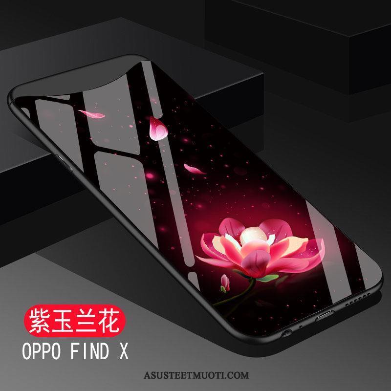 Oppo Find X Kuori Kuoret Suojaus Pehmeä Neste Puhelimen Silikoni All Inclusive