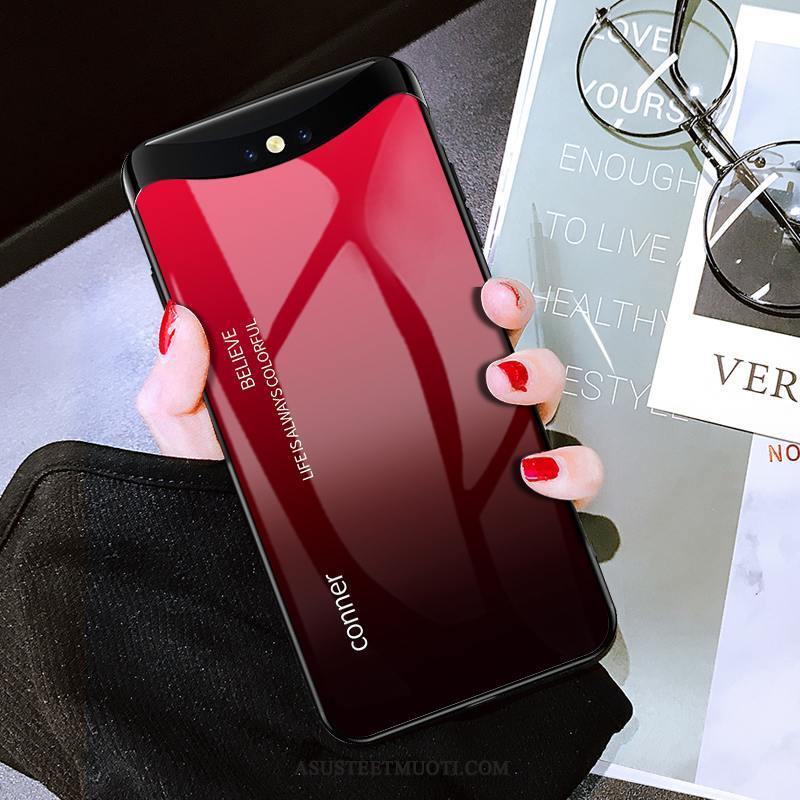 Oppo Find X Kuori Kuoret Yksinkertainen Persoonallisuus Säteilevä Uusi