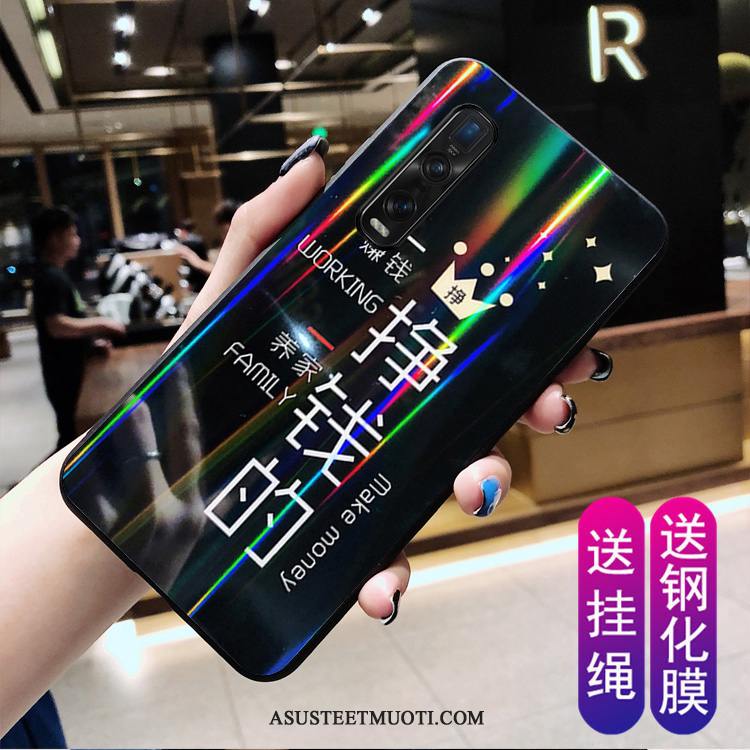 Oppo Find X2 Pro Kuoret Puhelimen Silikoni Kuori All Inclusive Net Red