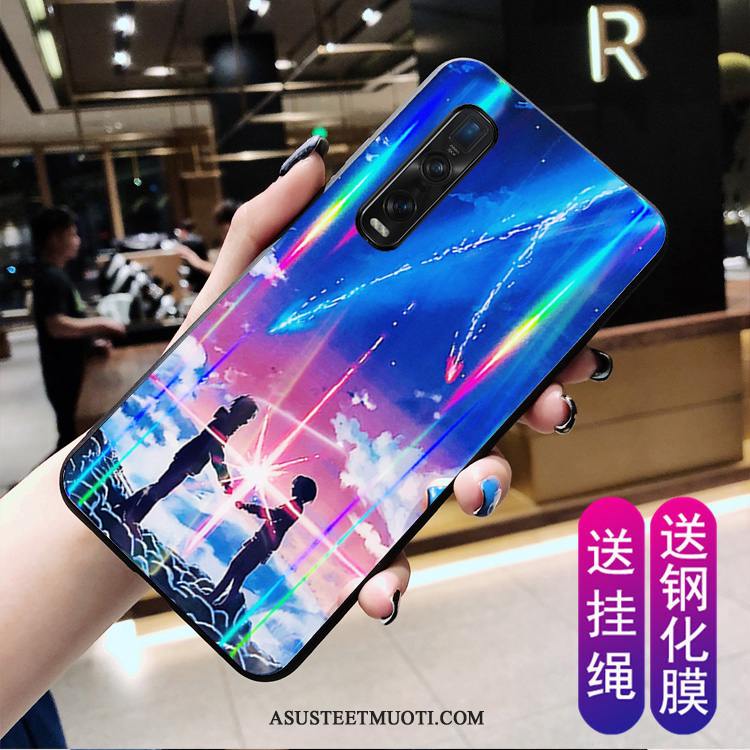 Oppo Find X2 Pro Kuoret Puhelimen Silikoni Kuori All Inclusive Net Red