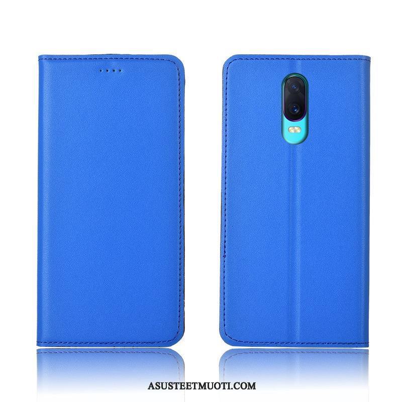 Oppo R15 Kuoret Aito Nahka Kotelo Suojaus Nahkakotelo Murtumaton