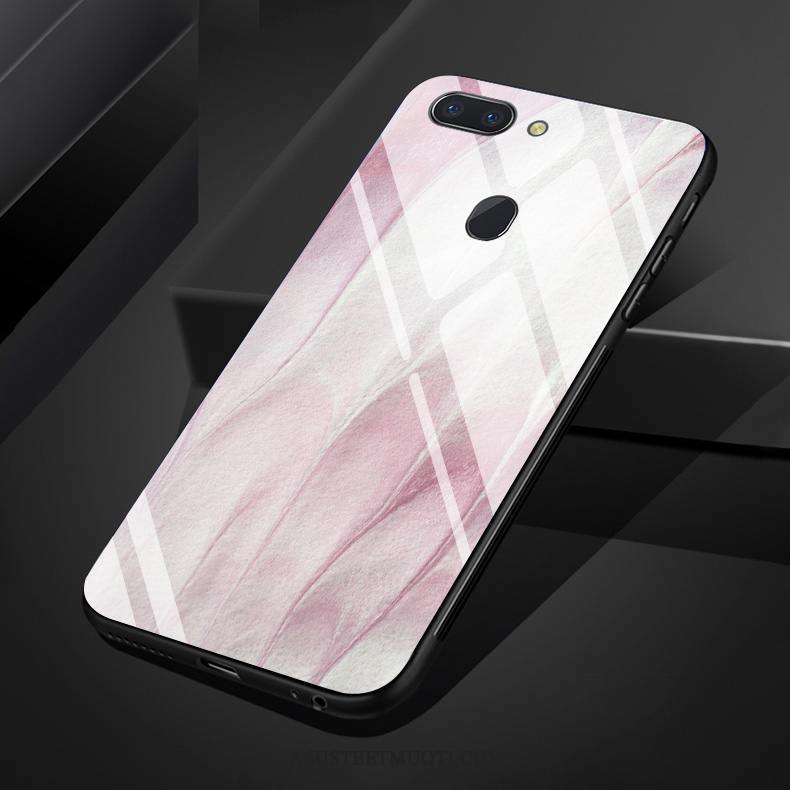 Oppo R15 Kuoret Persoonallisuus Monivärinen Yksinkertainen Vaalean Lasi