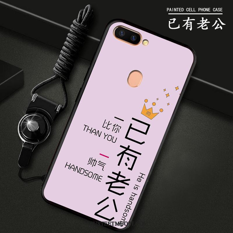 Oppo R15 Kuoret Sininen Kuori Rengas Murtumaton Niitti