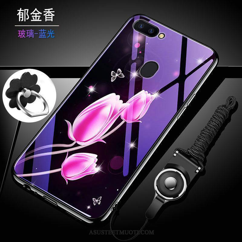 Oppo R15 Pro Kuoret Lasi All Inclusive Trendi Suojaus Murtumaton