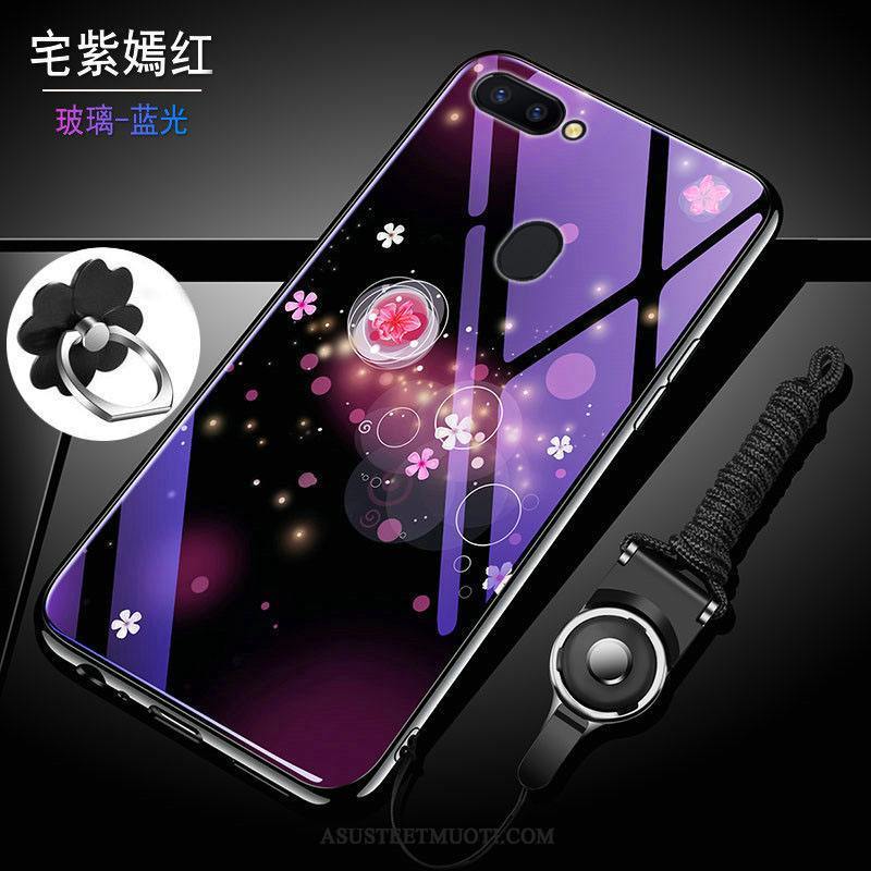 Oppo R15 Pro Kuoret Lasi All Inclusive Trendi Suojaus Murtumaton