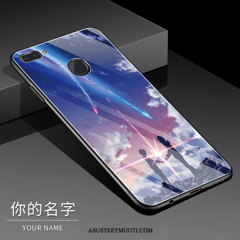 Oppo R15 Pro Kuoret Lasi Trendi Kuori Puhelimen Suojaus