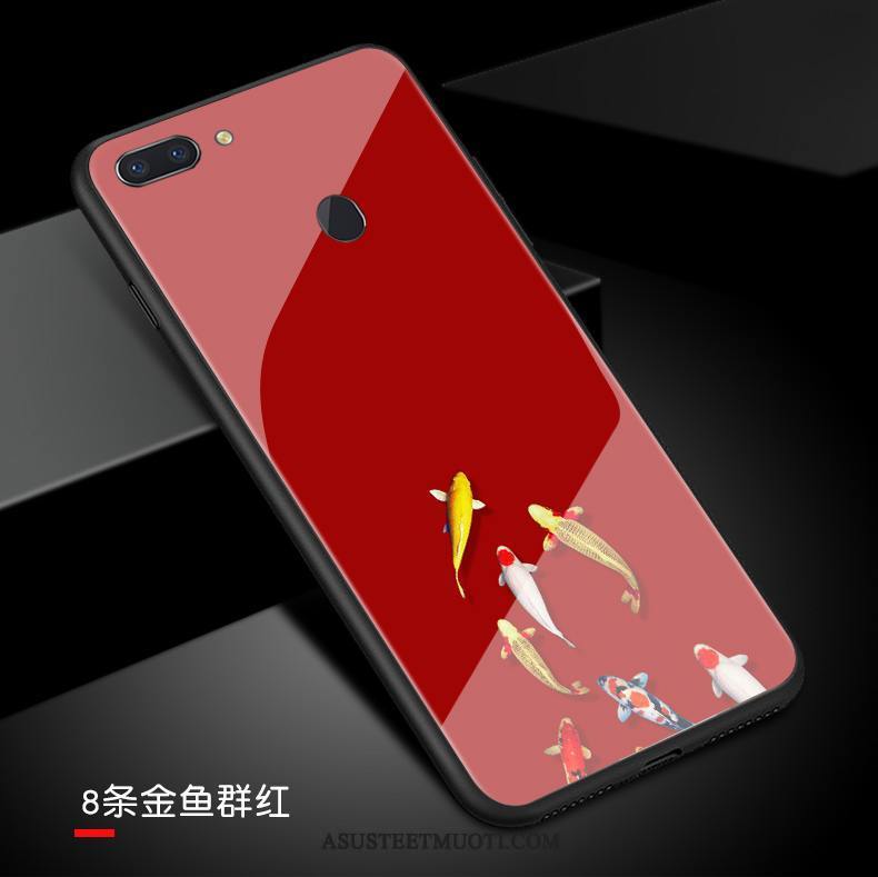 Oppo R15 Pro Kuoret Trendi Silikoni All Inclusive Pehmeä Neste Rakastunut