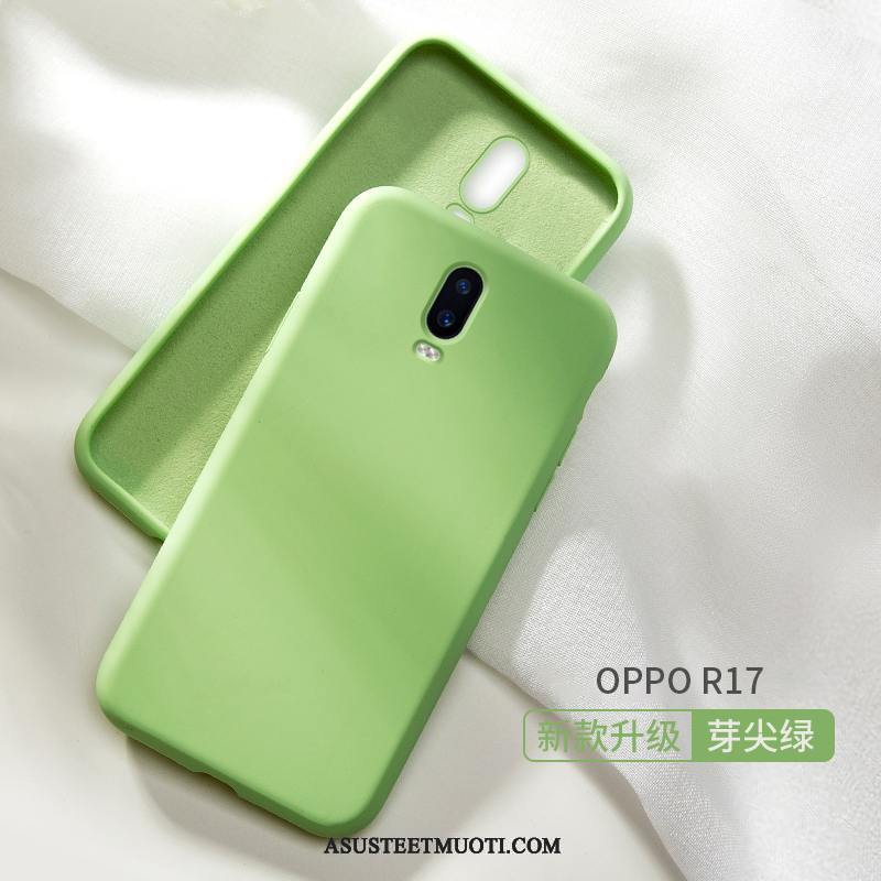 Oppo R17 Kuoret All Inclusive Ohut Persoonallisuus Pehmeä Neste Vihreä