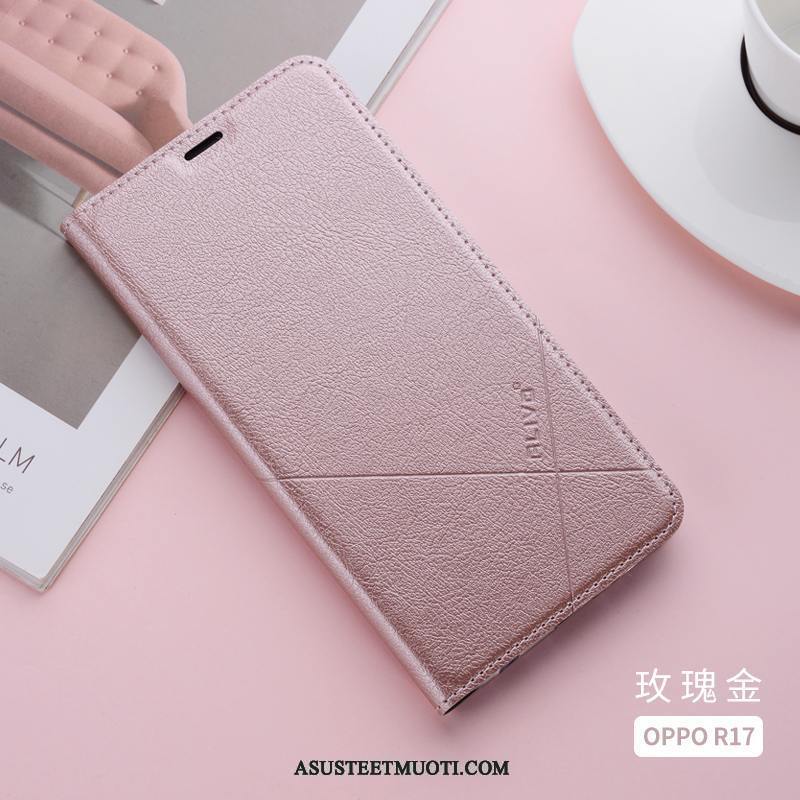 Oppo R17 Kuoret Kuori Nahkakotelo Suojaus Simpukka All Inclusive