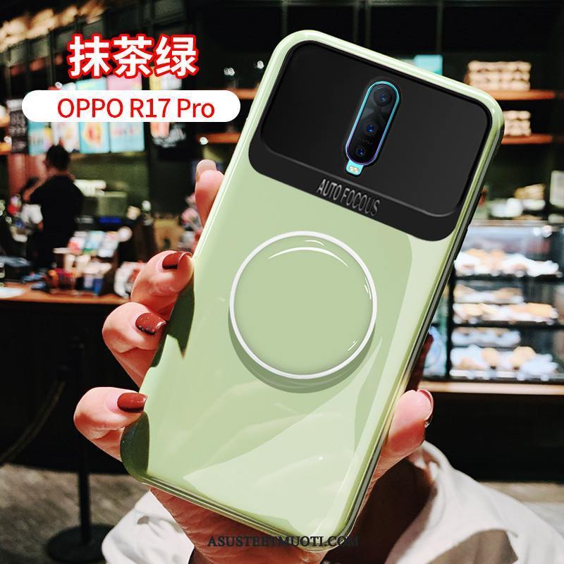 Oppo R17 Pro Kuoret All Inclusive Suojaus Jauhe Pehmeä Neste Puhelimen