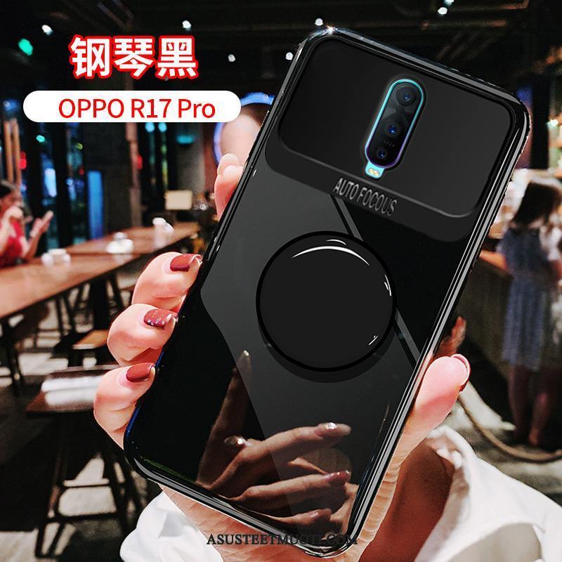 Oppo R17 Pro Kuoret All Inclusive Suojaus Jauhe Pehmeä Neste Puhelimen