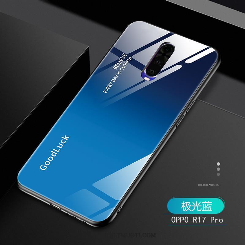 Oppo R17 Pro Kuoret Kaltevuus Luova Lasi Persoonallisuus Net Red