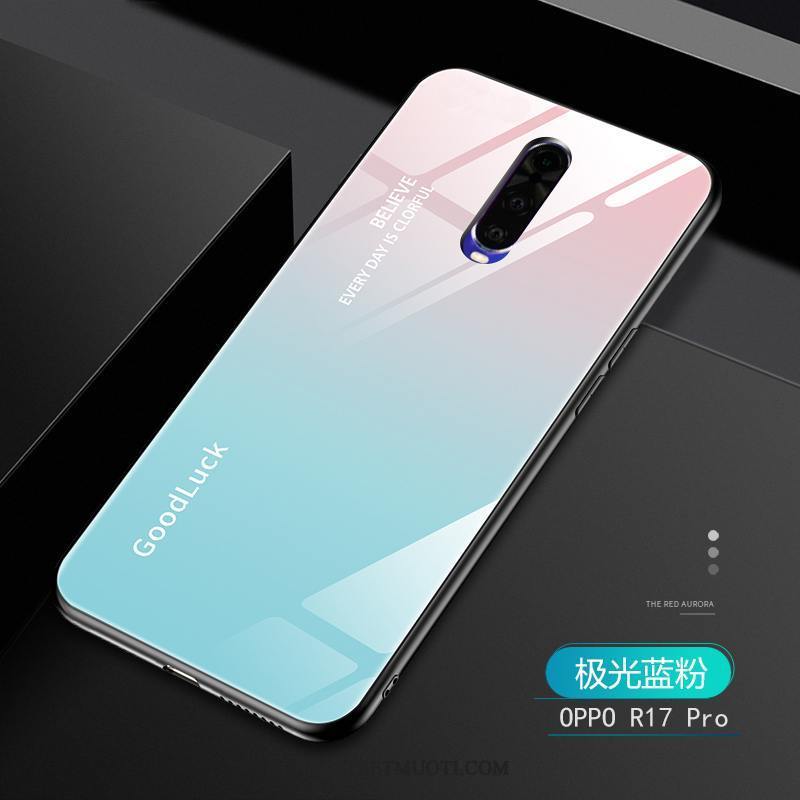 Oppo R17 Pro Kuoret Kaltevuus Luova Lasi Persoonallisuus Net Red