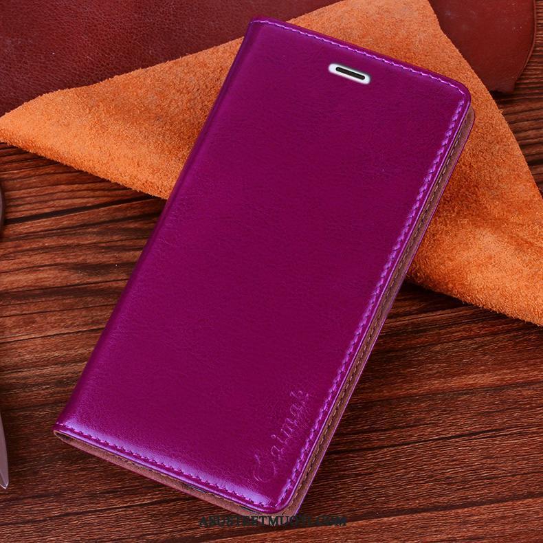 Oppo R17 Pro Kuoret Nahkakotelo Musta Kuori Puhelimen Suojaus