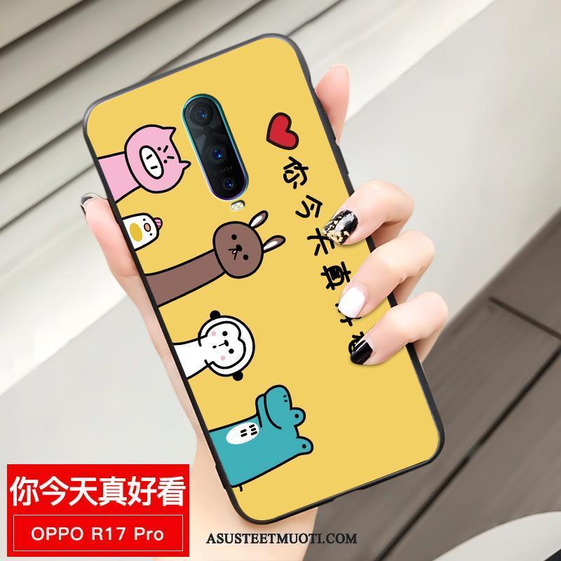 Oppo R17 Pro Kuoret Persoonallisuus Sarjakuva Kuori Uusi Pehmeä Neste