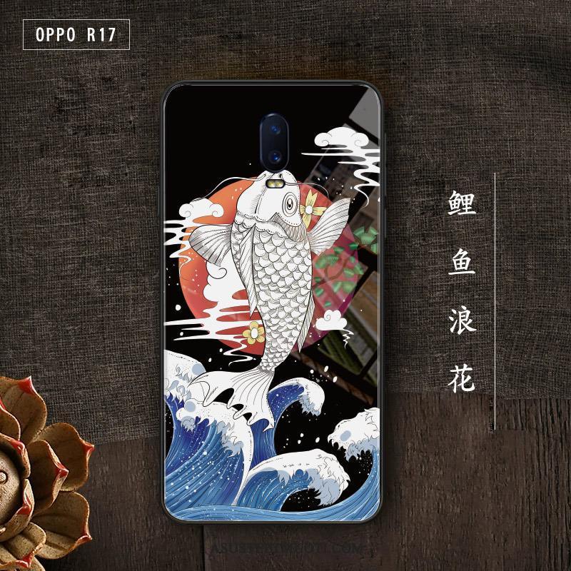 Oppo R17 Pro Kuoret Suojaus Kova Murtumaton Sininen Lasi