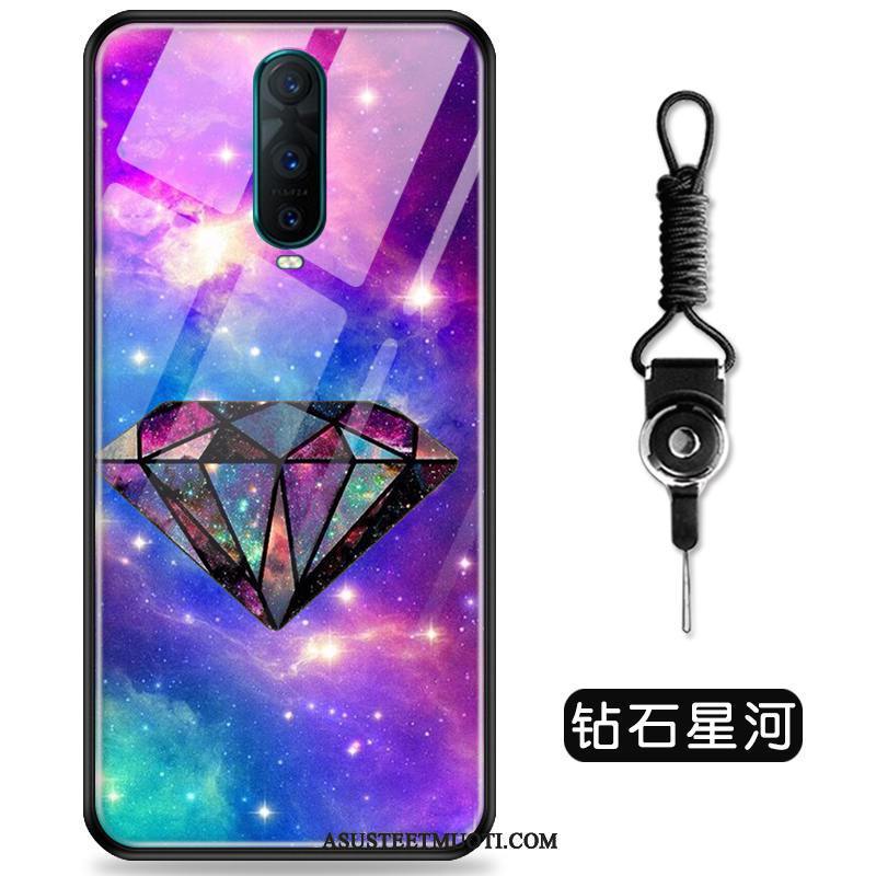 Oppo R17 Pro Kuori Kuoret Lasi Puhelimen Suojaus College Murtumaton