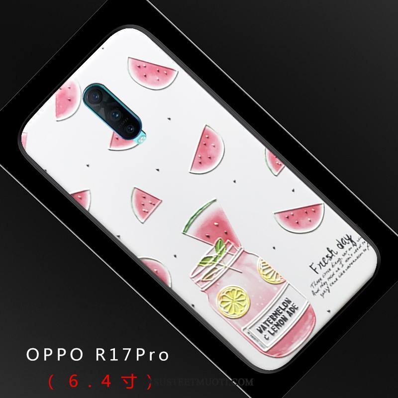 Oppo R17 Pro Kuori Kuoret Luova Kustannukset Murtumaton Pesty Suede Kotelo