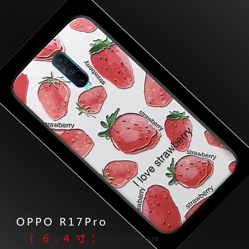 Oppo R17 Pro Kuori Kuoret Luova Kustannukset Murtumaton Pesty Suede Kotelo