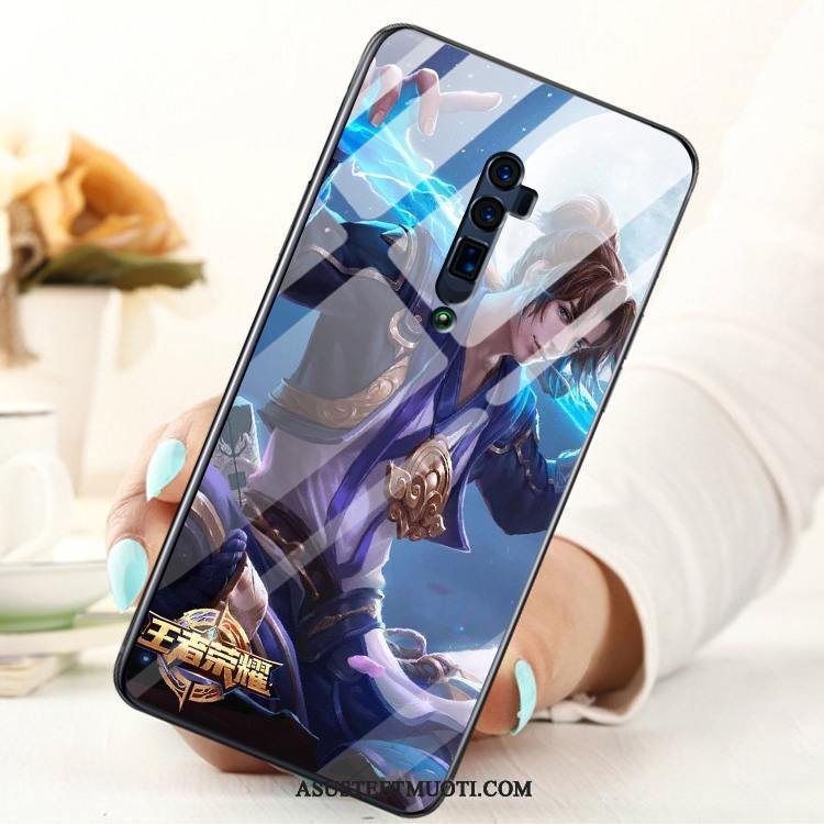 Oppo Reno 10x Zoom Kuori Kuoret Lasi Rengas Murtumaton Puhelimen