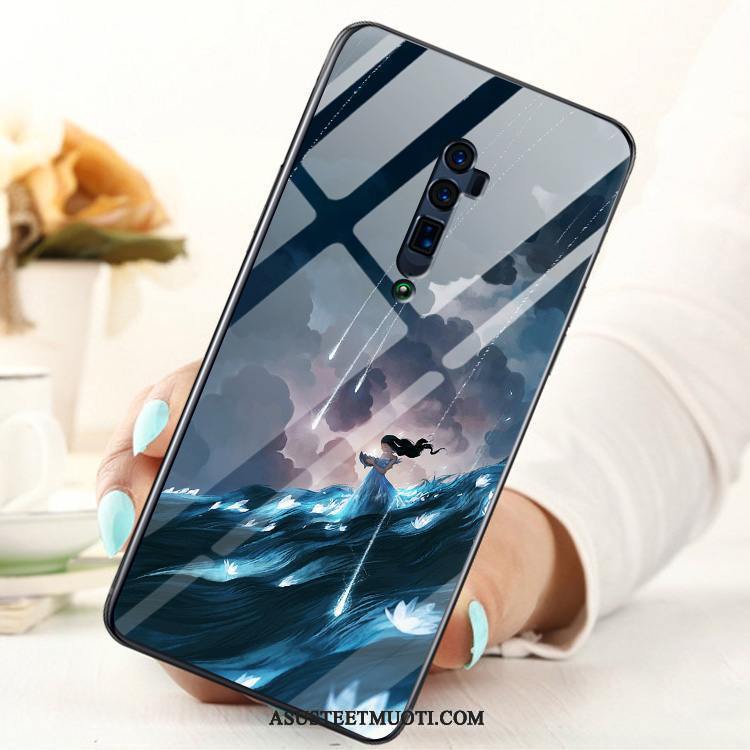 Oppo Reno 10x Zoom Kuori Kuoret Lasi Rengas Murtumaton Puhelimen