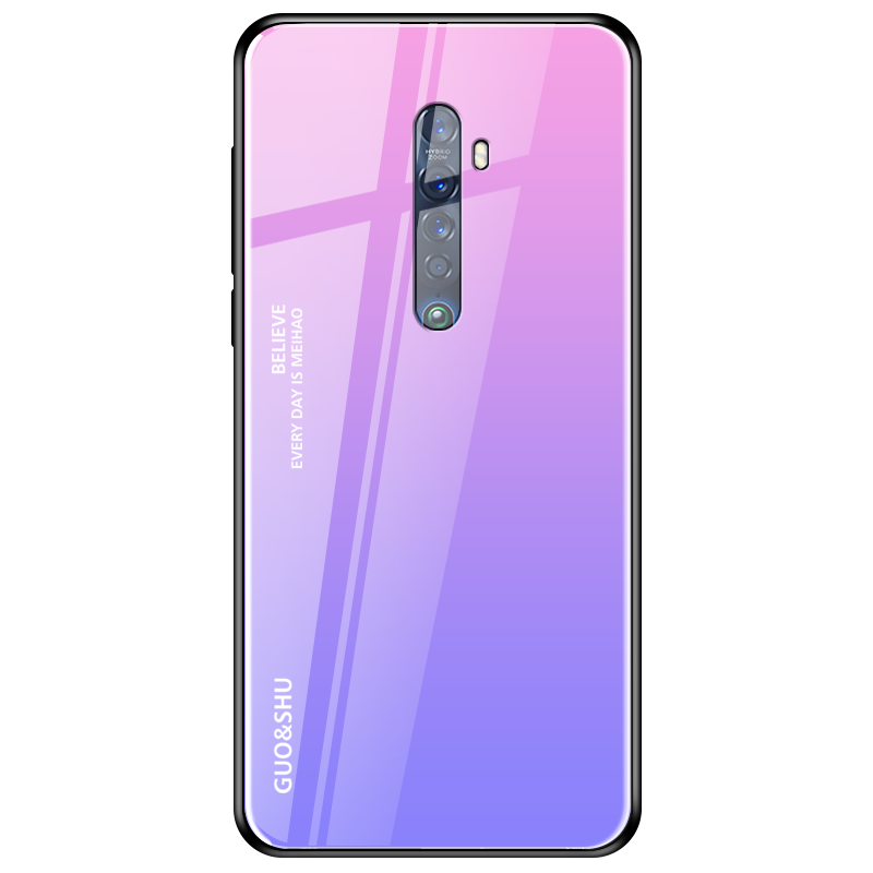 Oppo Reno 2 Kuoret All Inclusive Net Red Murtumaton Suojaus Violetti