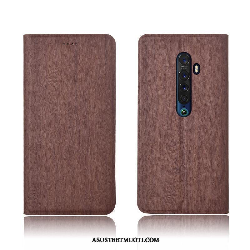 Oppo Reno 2 Kuoret Musta All Inclusive Puu Suojaus Kukkakuvio