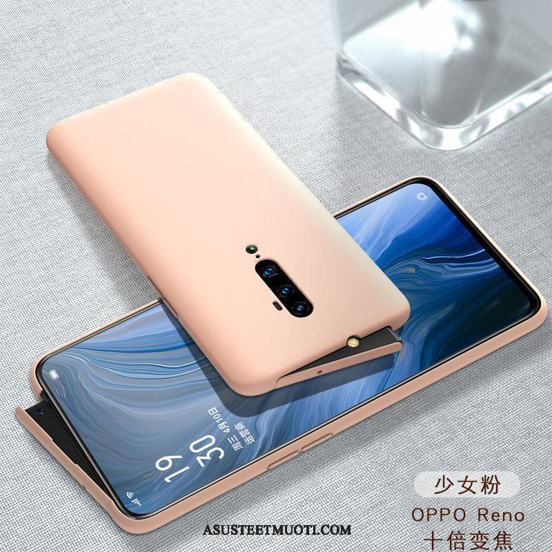 Oppo Reno 2 Kuoret Näytönsuojus Vihreä Pehmeä Neste Ripustettavat Koristeet Murtumaton