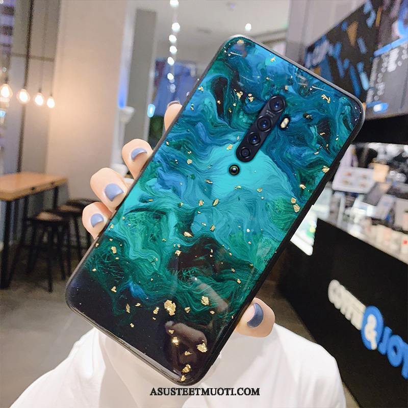 Oppo Reno 2 Kuoret Tide-brändi Puhelimen Pompon Vihreä Pehmeä Neste