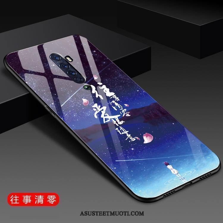 Oppo Reno 2 Kuoret Trendi Persoonallisuus Silikoni Lasi Luova