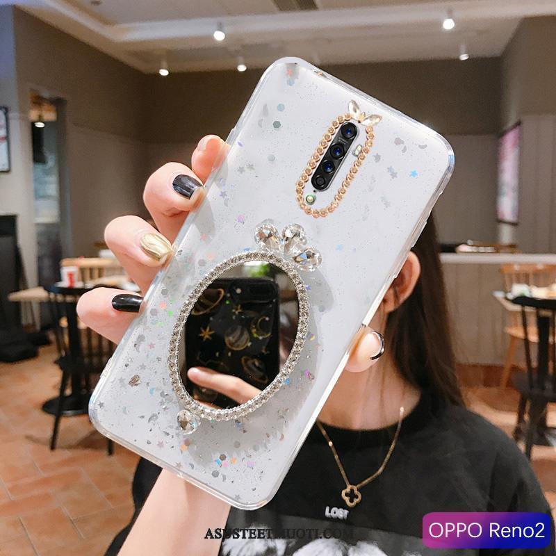 Oppo Reno 2 Kuori Kuoret All Inclusive Puhelimen Kotelo Peili Karkaisu