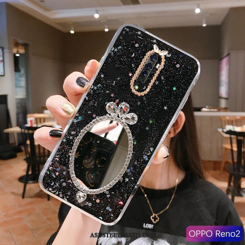 Oppo Reno 2 Kuori Kuoret All Inclusive Puhelimen Kotelo Peili Karkaisu