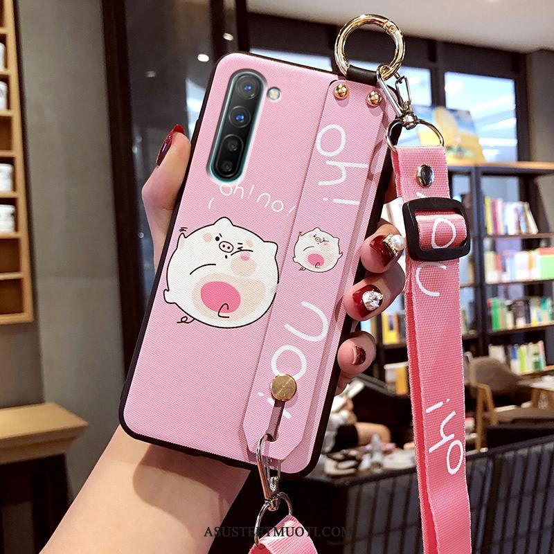 Oppo Reno 3 Kuoret Kotelo Silikoni Kuori Sarjakuva Jauhe