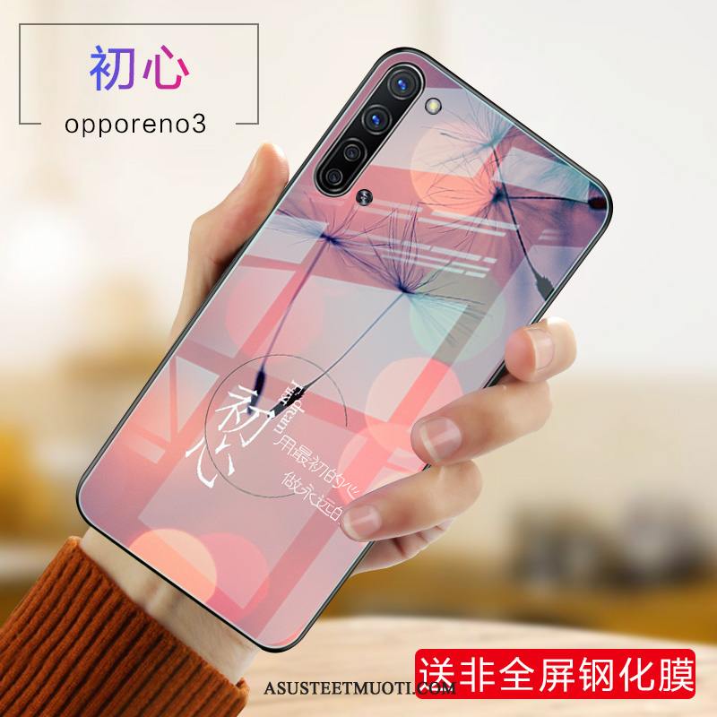 Oppo Reno 3 Kuoret Murtumaton Persoonallisuus All Inclusive Vihreä Kuori