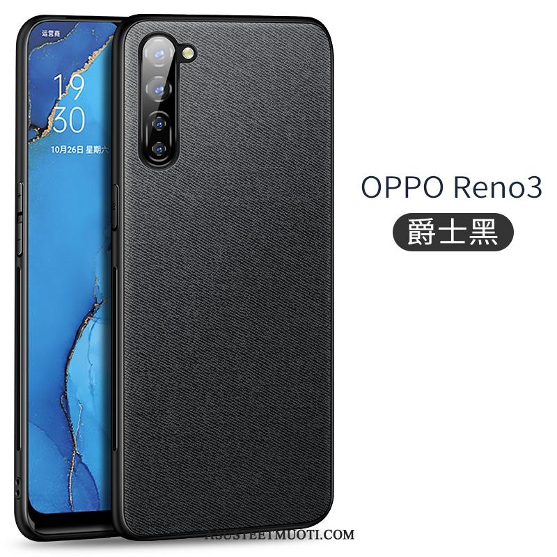 Oppo Reno 3 Kuoret Uusi Silikoni Kukkakuvio Magneettinen Kuori