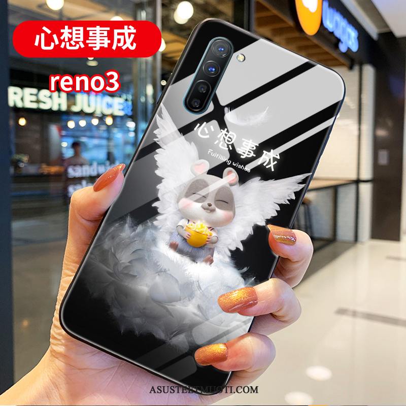 Oppo Reno 3 Kuori Kuoret Suojaus Sarjakuva Persoonallisuus Puhelimen Luova