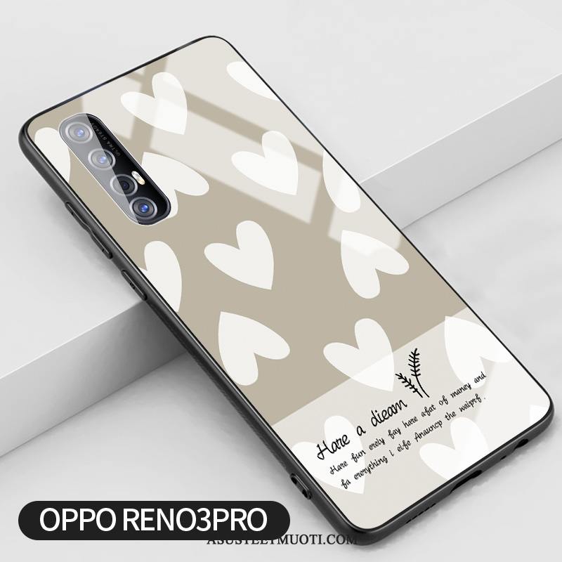 Oppo Reno 3 Pro Kuoret Murtumaton Kuori Puhelimen Kova Rakkaus