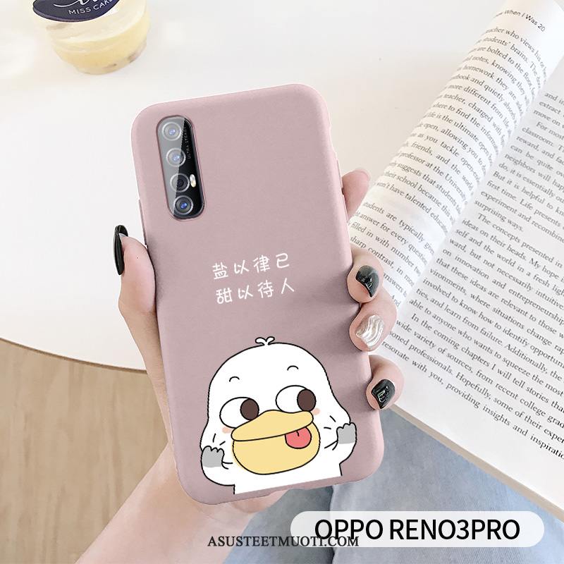 Oppo Reno 3 Pro Kuoret Pehmeä Neste Murtumaton Silikoni Persoonallisuus Kuori