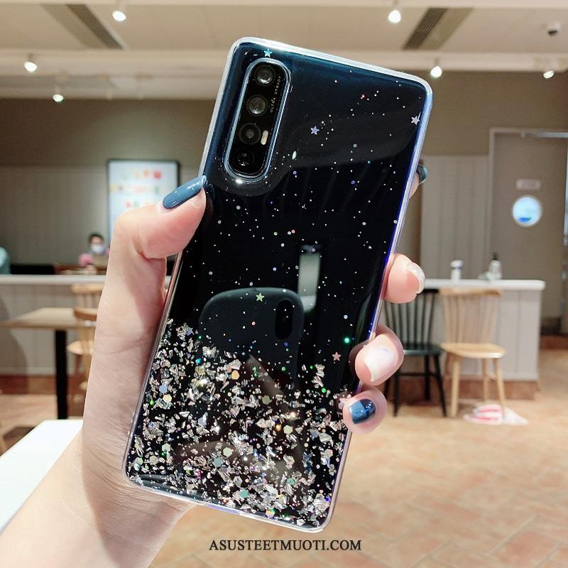 Oppo Reno 3 Pro Kuoret Puhelimen Silikoni Punainen Suupaltti Murtumaton