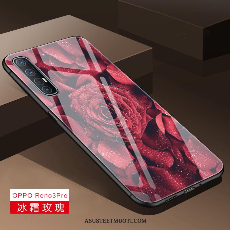 Oppo Reno 3 Pro Kuoret Punainen Suojaus Uusi Murtumaton Kuori