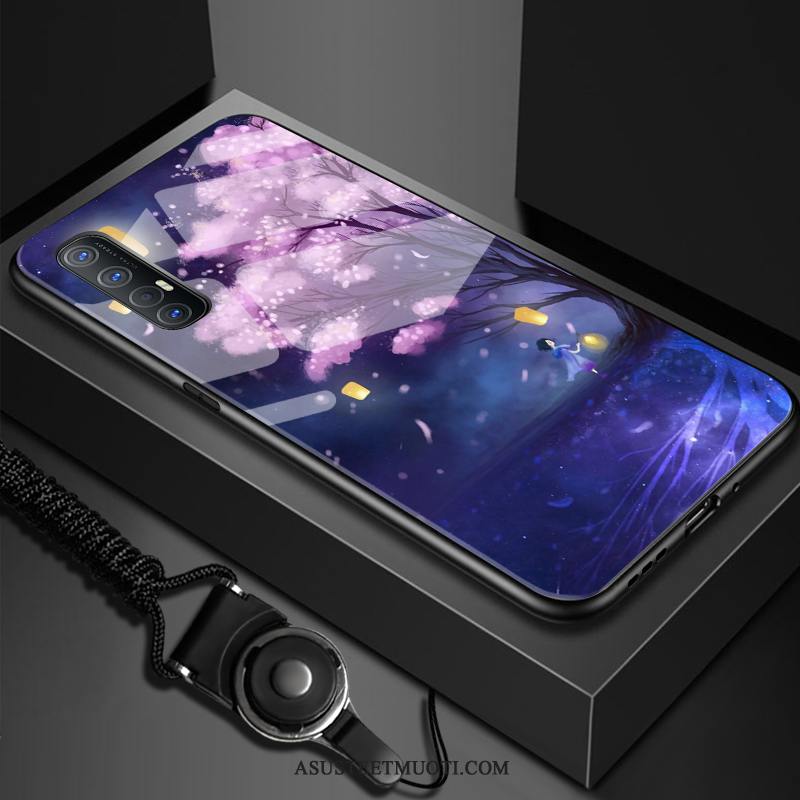 Oppo Reno 3 Pro Kuoret Sininen Muokata All Inclusive Yksinkertainen Suojaus