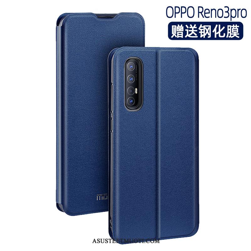 Oppo Reno 3 Pro Kuoret Uusi Sininen Kotelo Kuori Murtumaton