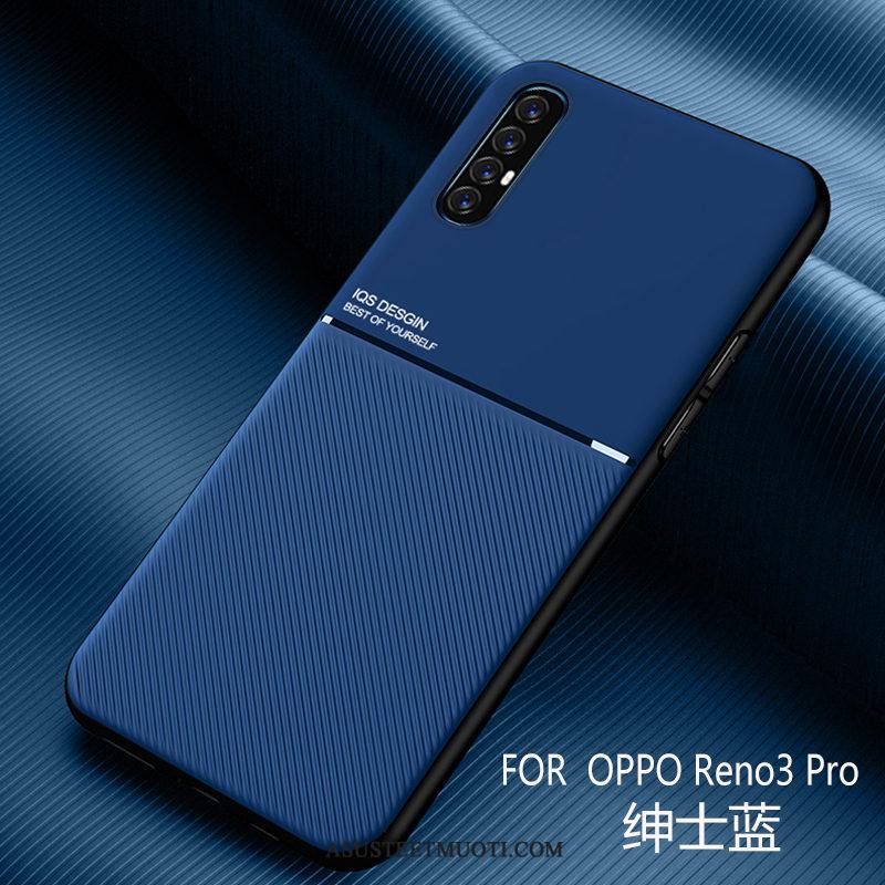 Oppo Reno 3 Pro Kuoret Vihreä Silikoni Kotelo Trendi Yksinkertainen