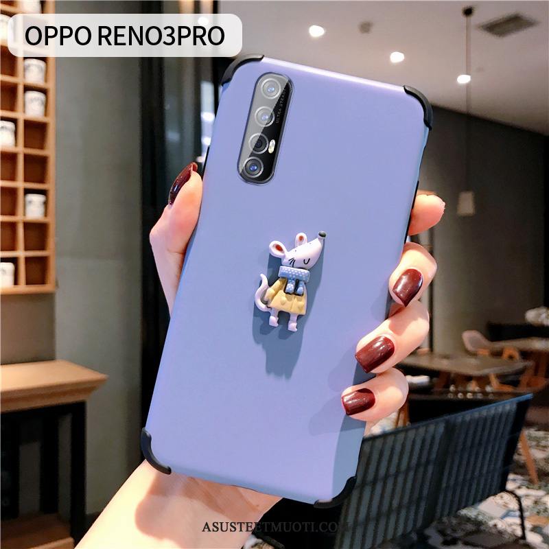 Oppo Reno 3 Pro Kuoret Yksinkertainen Kuori Puhelimen Persoonallisuus Silikoni