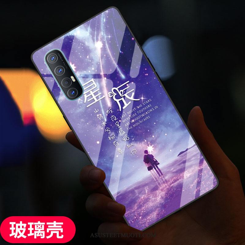 Oppo Reno 3 Pro Kuori Kuoret Pehmeä Neste Trendi Murtumaton Puhelimen